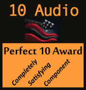 10 Audio PerFect 10 Awardの称号
